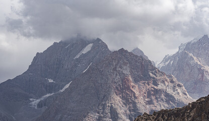 Fan mountains in the heart of Tajikistan