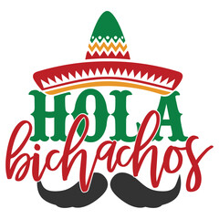 Hola Bichachos - Cinco De Mayo Illustration © Minty