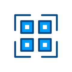 Qr Code Icon Illustrations Vector Graphics