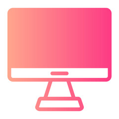 monitor gradient icon