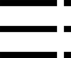 Obraz premium Hamburger menu flat icons. UI Website design elements. Navigation Icons for Mobile App and User Interface. Vector illustration.