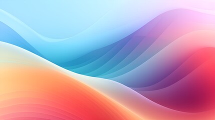 Obraz premium Wave Abstract Background, Mesmerizing Patterns and a Rich Palette of Colors Create Visual Poetry