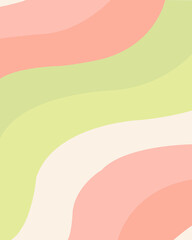 Colourful retro vector  wallpaper and background for mobile, aesthetic pattern design 