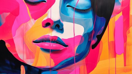 Colorful Mind: Abstract Minimalistic Art Exploring Emotion Through Hues