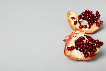 Pomegranate, tasty, delicious and juicy fresh food