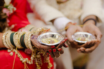 Indian wedding ceremony