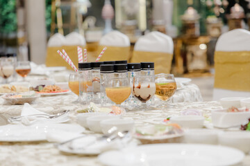 wedding table setting