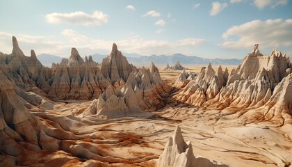 Stunning desert rock formations