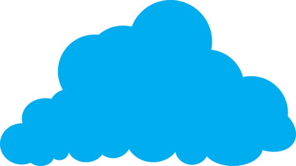 Cloud vector icon. Cloud icon design.