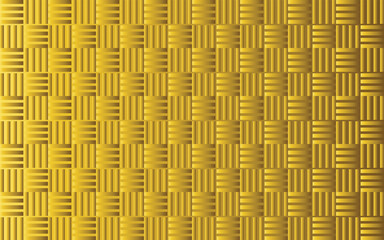 geometric woven texture gold background