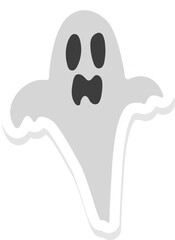 ghost elements, halloween elements stickers.