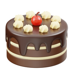Cake 3D Icon