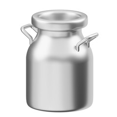 Milk Can 3D Icon