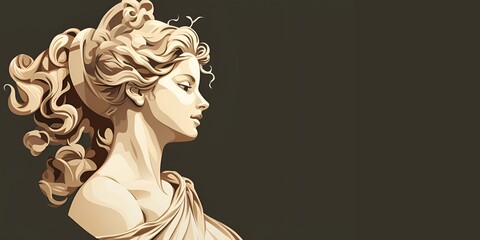 venus  bust statue