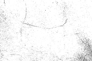 Overlay Distress Grunge background of black and white. Dirty distressed grain monochrome pattern of the old worn surface design.