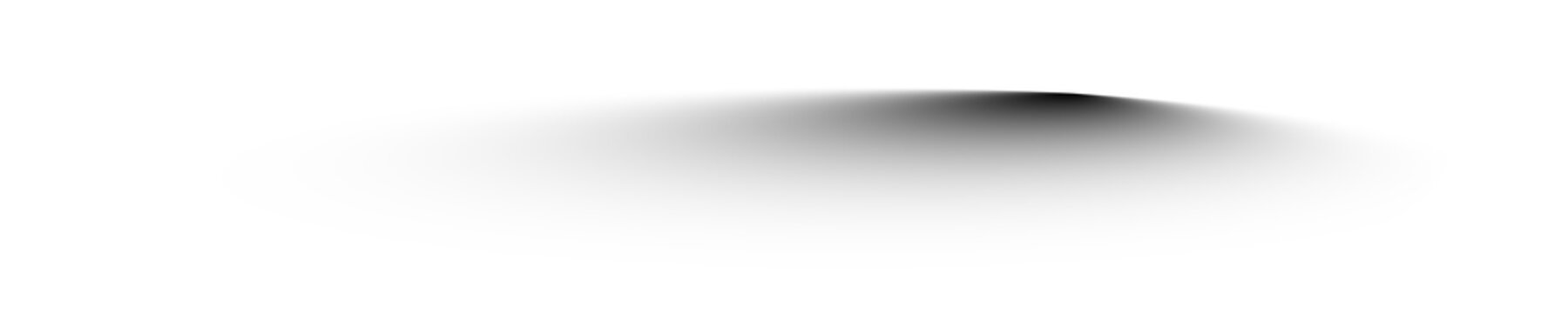 Realistic round shadow and shadow effect. Poster, flyer, business card, banner shadow collection. PNG shadow isolated on transparent background. Stock royalty free.	