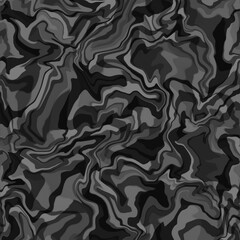 Patrón abstracto ondas grises. - obrazy, fototapety, plakaty