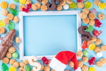 Sinterklaas, Saint Nicholas day background