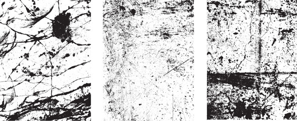 Grunge Urban Backgrounds set.Texture Vector.Dust Overlay Distress Grain ,Simply Place illustration over any Object to Create grungy Effect .abstract,splattered , dirty, texture for your design. 