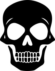 Halloween Skull Flat Icon