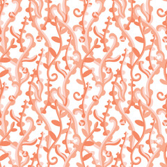  Seamless floral pattern.Can be printed on any material: package, merch, fabric, home.
