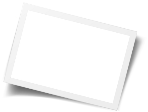 Retro realistic photo frame