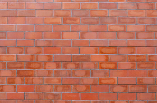 The Abstract red brick wall texture as background
