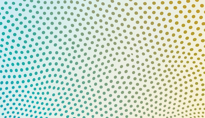 green abstract background with dots