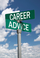 Career advise sign
