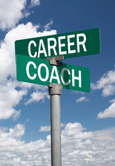 Career coach sign