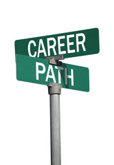 Career path sign