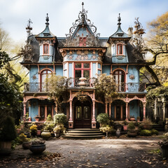 Old mansion ,AI generated