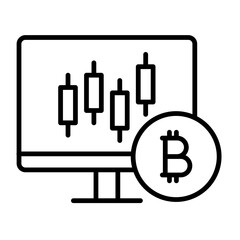 crypto trading cryptocurrency icon