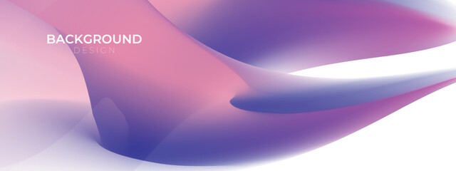 Pastel purple banner background design