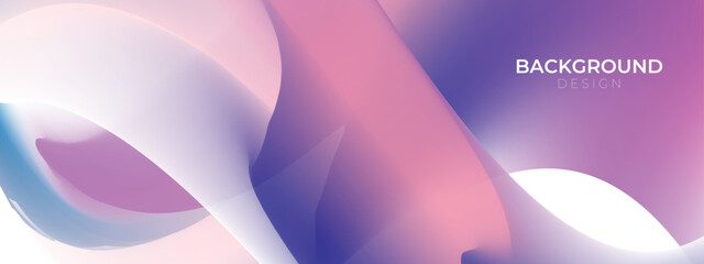 Pastel purple banner background design