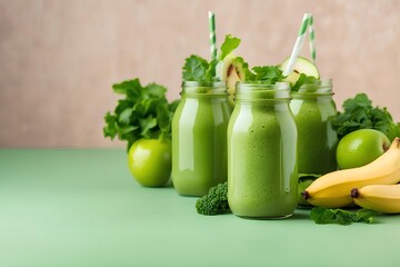 Green fruit juice