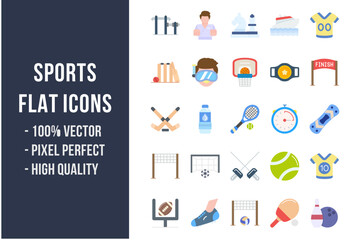 Sports Flat Icons