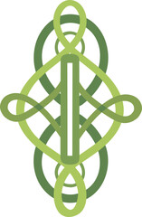 Tribal irish knot. Celtic symbol