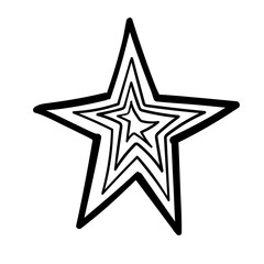 Doodle Star Illustration