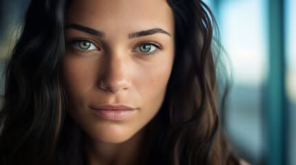 a dynamic woman spearheads a virtual mentoring platform, connecting experienced professionals with eager learners across industries to foster skill development