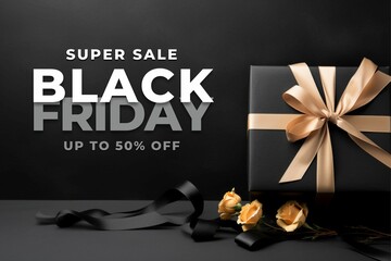 Eye-Catching Black Friday Sale Background Social Media Banner Design sale offer 