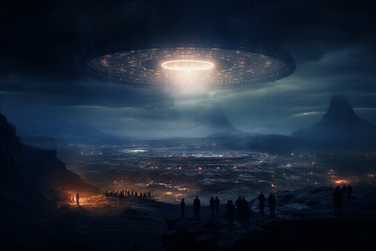 advanced alien technology integrated seamlessly into our daily lives, highlighting the potential benefits of collaboration with extraterrestrial civilizations
