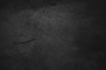 Black wall background cement or stone. concrete texture as a concept of horror and Halloween - obrazy, fototapety, plakaty