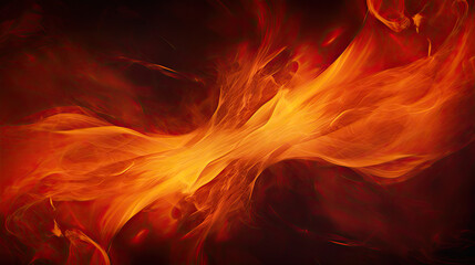 abstract background with flames, fire