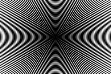 Concentric circles hypnotic background