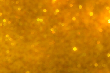 Gold bokeh blur defocus