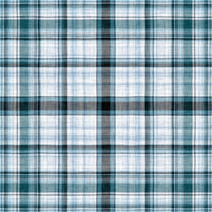 Minimalwinter blue tartan linen seamless pattern. All over print of unisex country cottage plain cotton plaid background.