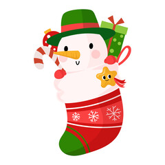 Christmas sack. Merry christmas