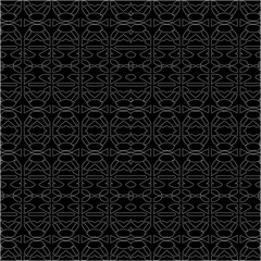 A repeat pattern of white dots on a black background. Simple texture for posters, sites, business cards, covers.