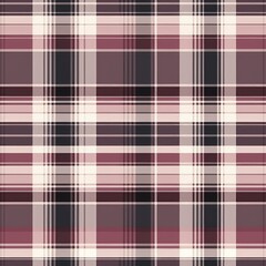 Obraz premium Tartan seamless pattern background in pink. Check plaid textured graphic design. Checkered fabric modern fashion print. New Classics: Menswear Inspired concept.